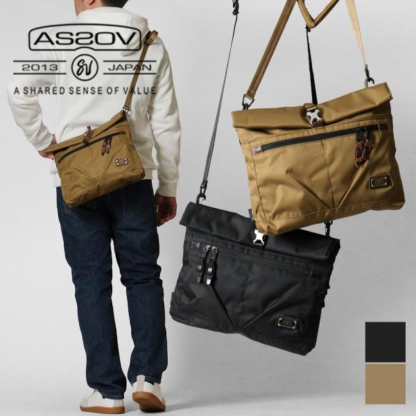 アッソブ AS2OV ショルダーバッグ CORDURA DOBBY 305D ミニ 各色 06141...