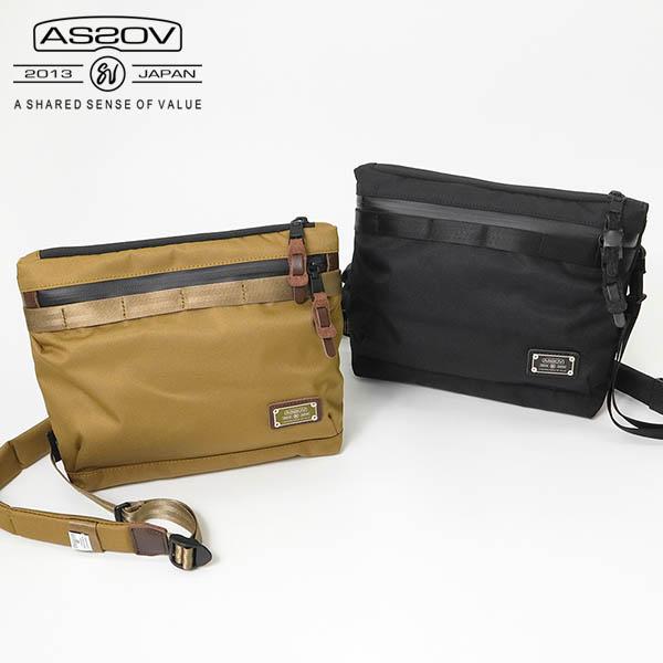 アッソブ AS2OV ショルダーバッグ CORDURA DOBBY 305D SACOCHE サコッ...