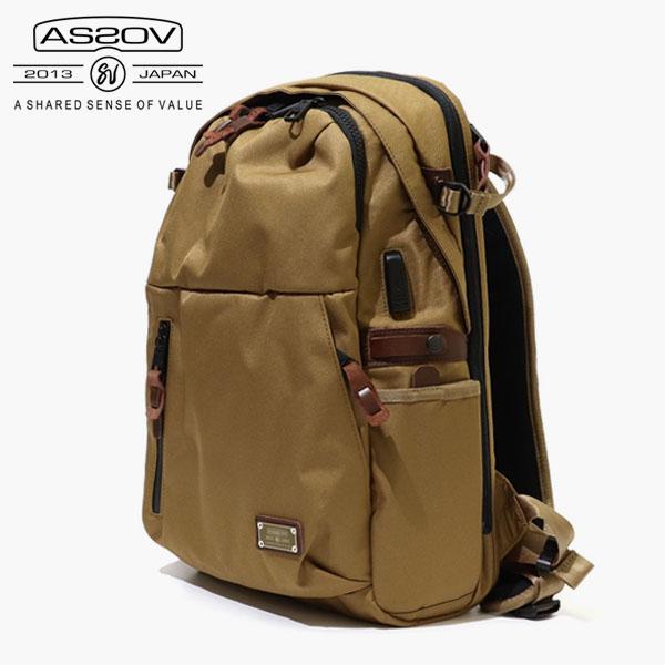 アッソブ AS2OV バックパック CORDURA DOBBY 305D EXPANSION デイパ...