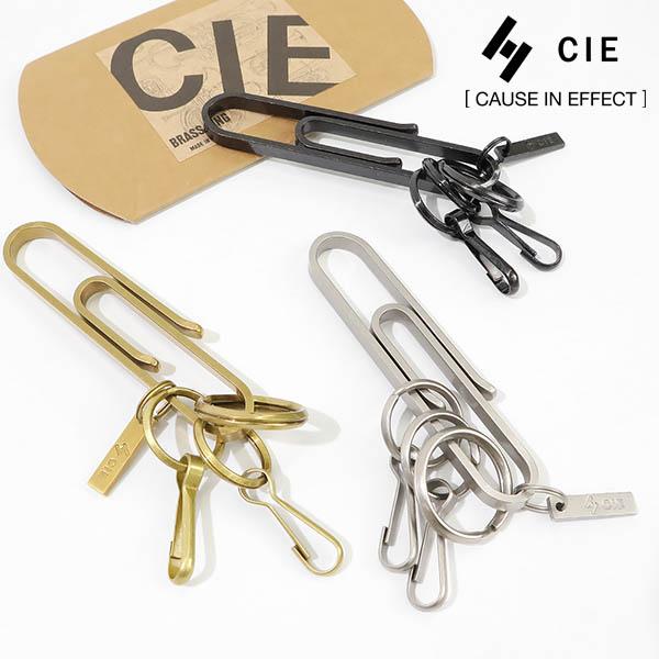 シー CIE キーホルダー BRASS KEY FOB CLIP TYPE ブラス キーフォブ クリ...