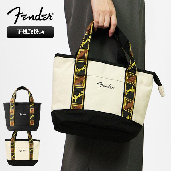 フェンダー Fender トートバッグ モノグラムストラップ キャンバス 帆布 ミニバッグ 950-...