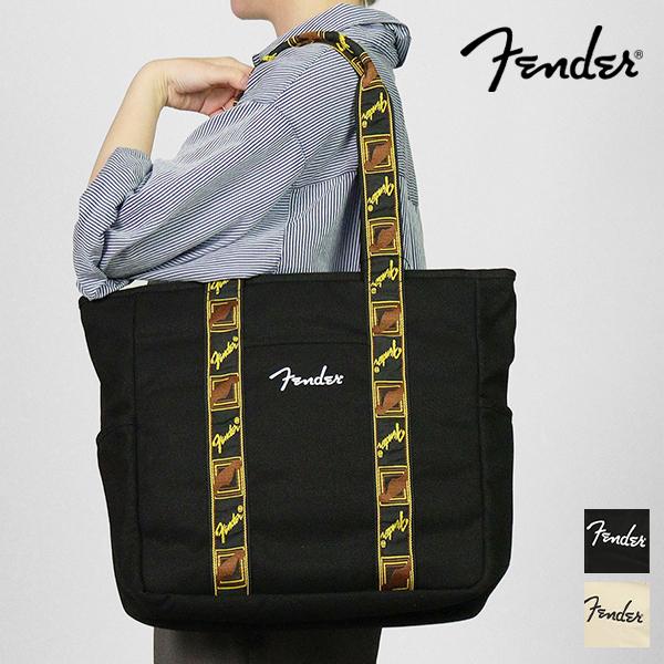 フェンダー Fender トートバッグ モノグラムストラップ キャンバス 帆布 各色 950-600...