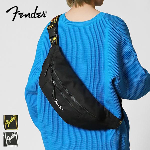 フェンダー Fender ボディバッグ モノグラムストラップ ウエストバッグ コーデュラ 950-6...