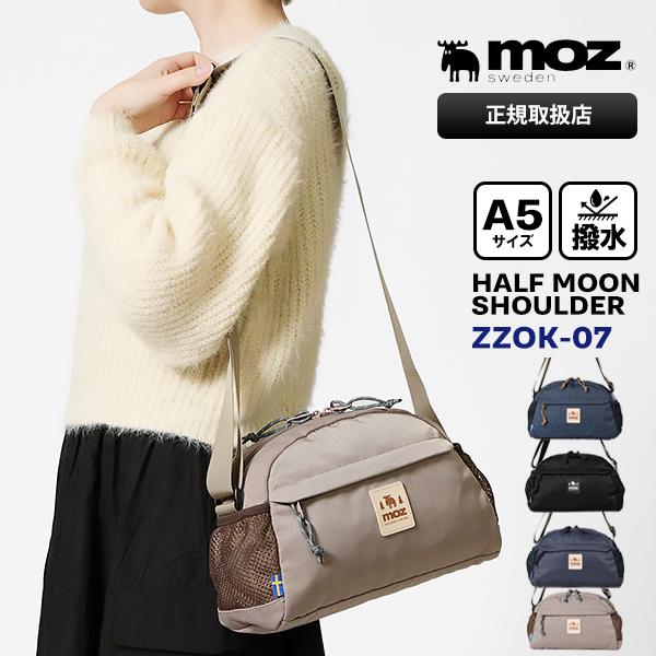 モズ moz ショルダーバッグ レディース 半月型 ハーフムーン ミニショルダー 斜めがけ 各色 Z...