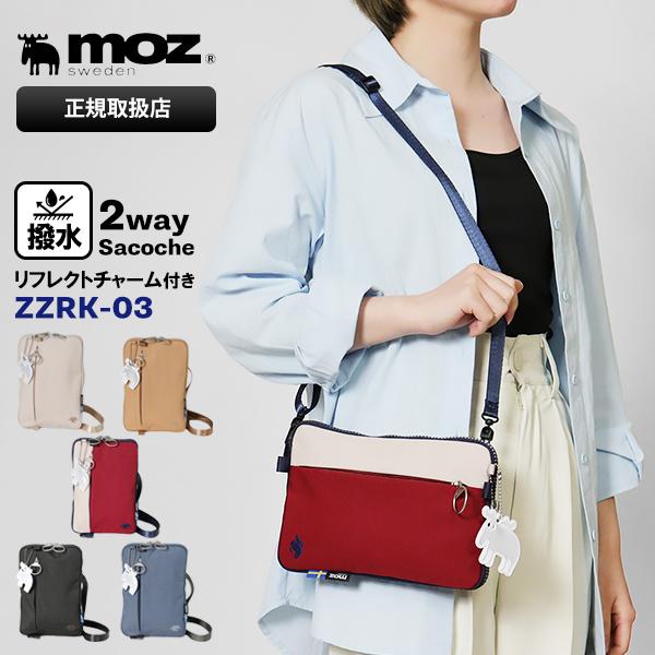 モズ moz ショルダーバッグ レディース メンズ 2way サコッシュ ミニショルダー 斜めがけ ...