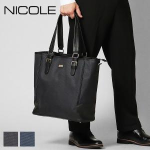 NICOLE メンズ トートバッグ NICOLE（ニコル） トートバッグ メンズ ショルダーバッグ 2way トート