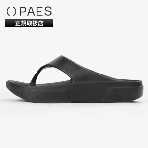 ペイズ PAES サンダル リカバリーサンダル フリップ フロップ トング型 厚底 軽量 足袋シューズ 靴 ブラック PAES-01 | ブランド [正規取扱店]【ポイント10倍】
