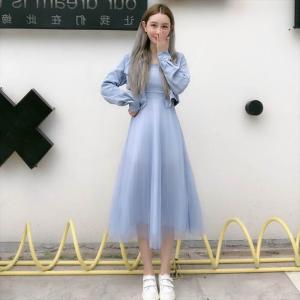 GALERIE VIE リネン ポプリン ロングタイ Vネック ノースリーブ
