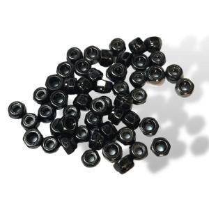 TAGATORON 4mmサイズ 炭素鋼（亜鉛メッキ）M2 ナイロンロックナット