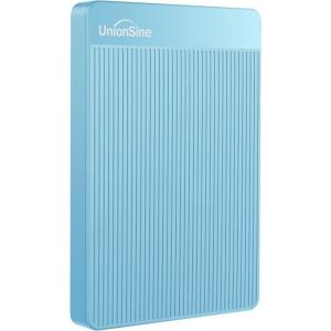 UnionSine 超薄型外付けHDD ポータブルハードディスク 500GB 2.5インチ USB3.0に対応 PC/Mac/PS4/XBo｜violette-shop