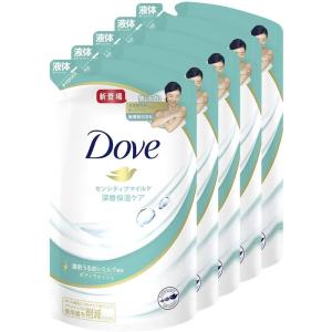 Dove(ダヴ) ボディウォッシュ センシティブマイルド ボディソープ 詰替え用 360g×5個｜violette-shop
