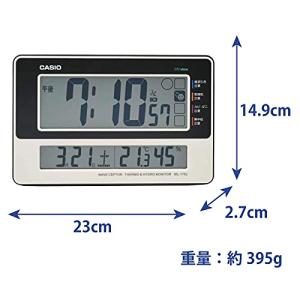 CASIO(カシオ) 置き時計 電波時計 白 ...の詳細画像2