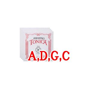 ビオラ用セット弦 Tonica トニカ : バイオリンパレットYahoo!店 - 通販