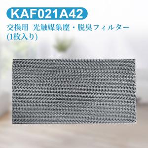 KAF021A42 エアコン フィルター 光触媒集塵・脱臭フィルタ (枠なし) ダイキン kaf021a42 エアコン用交換フィルター 99a0484「互換品/1枚入り」｜voices-store