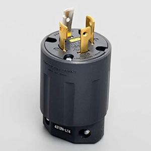アメリカン電機 引掛形 ナイロンプラグ 接地3P30A125/250V