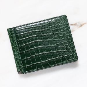 オリジナル 財布 マネークリップ 札ばさみ メタリック ブラック 