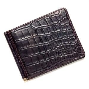 オリジナル 財布 マネークリップ 札ばさみ エナメル シャイニング