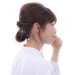 マジェステ 金属 ゴールド かんざし スティッ...の詳細画像2