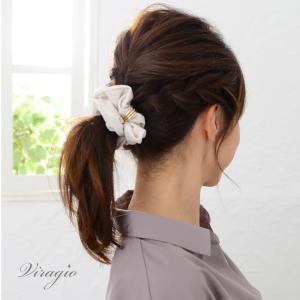 シュシュ ヘアゴム 大人 ヘアアクセサリー 髪...の詳細画像2
