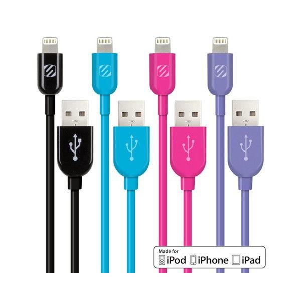 Scosche STRIKELINE Lightningケーブル for iPad/iPhone/i...