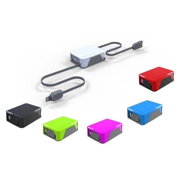 Scosche boltBOX Lightningコネクタ巻取りケーブル