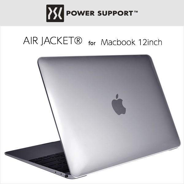 エアージャケット for MacBook 12インチ(クリア) / エアージャケット パワーサポート...