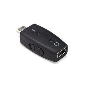 Micro-USB変換アダプタ(mini USB Bタイプ)(通信・充電切替スイッチ付き)｜visavis