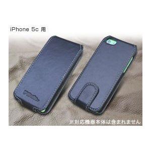 スマホケース PDAIR レザーケース for iPhone 5c 縦開きトップタイプ
