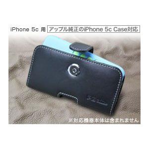 スマホケース PDAIR レザーケース for iPhone 5c with Case ポーチタイプ