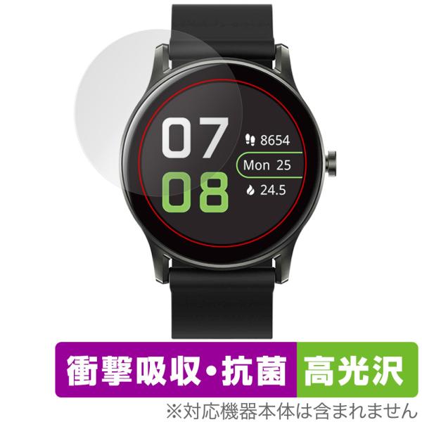 SOUNDPEATS Watch2 保護 フィルム OverLay Absorber 高光沢 for...