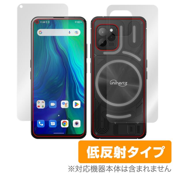 Unihertz Luna 表面 背面 フィルム OverLay Plus ユニハーツ スマートフォ...