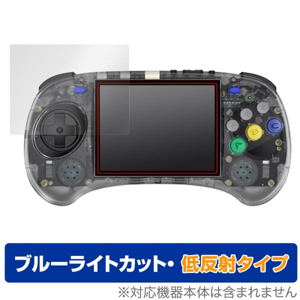 ANBERNIC RG ARC-S 保護 フィルム OverLay Eye Protector 低反...