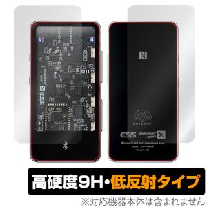 MUSE HiFi M4 表面 背面 フィルム OverLay 9H Plus ミューズハイファイ DAC アンプ用保護フィルム 表面・背面セット 9H 高硬度 反射防止｜visavis