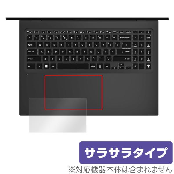 MSI Prestige 16 AI Studio B1V タッチパッド 保護 フィルム OverL...
