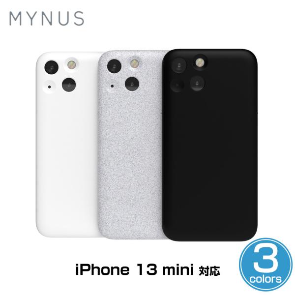 iPhone 13 mini 薄型軽量シンプルデザインケース MYNUS iPhone 13 min...