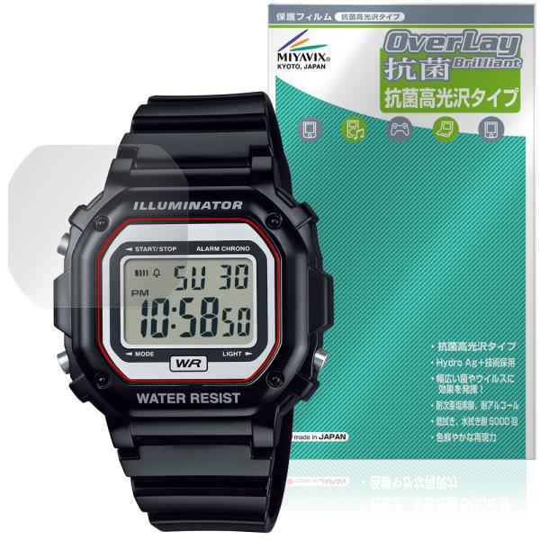 CASIO Collection STANDARD F-108WHC シリーズ 保護フィルム Ove...
