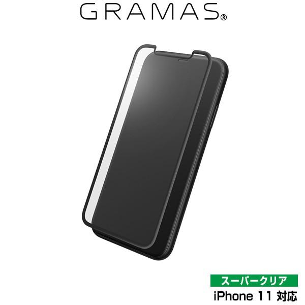 iPhone11 ガラスフィルム GRAMAS Protection 3D Full Cover G...