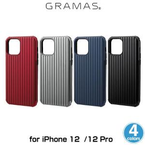 iPhone12 Pro / iPhone12 背面ケース GRAMAS COLORS ”Rib-Slide” Hybrid Shell Case for iPhone 12 Pro / iPhone 12 CHCRS-IP11 グラマス 耐衝撃
