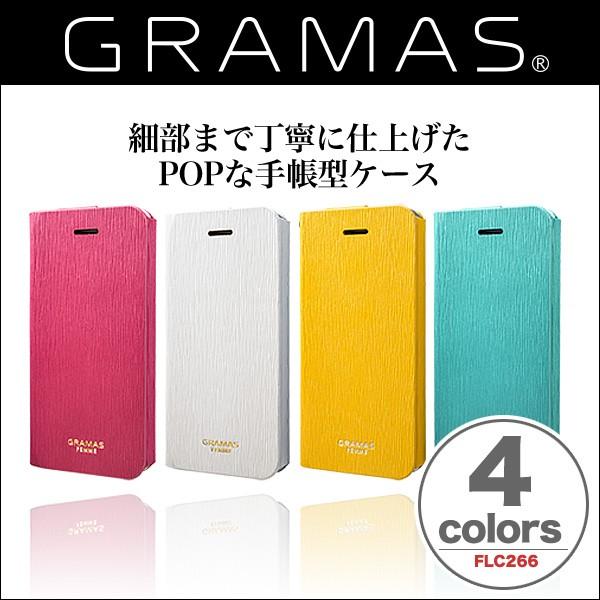iPhone SE / 5s / 5 GRAMAS FEMME ”Colo” Flap Leathe...