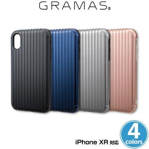 iPhone XR 用 GRAMAS COLORS ”Rib” Hybrid Shell case CHC-52538 for iPhone XR アイフォンXS アイフォンテンエス