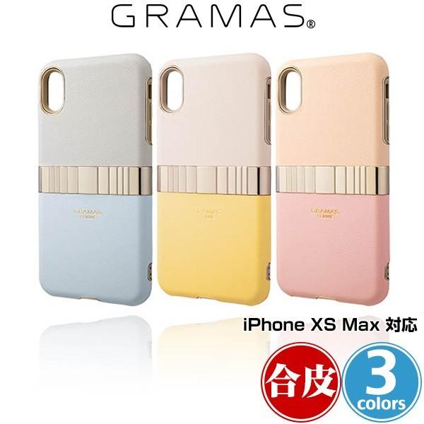 iPhone XS Max 用 GRAMAS FEMME ”Rel” Hybrid Shell Ca...