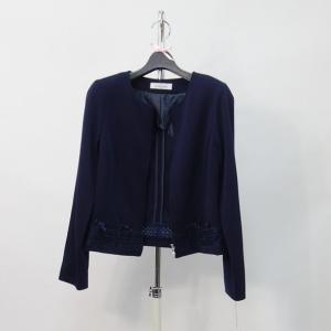 カタログ掲載品！ノーカラーポンチ素材ジャケット＊GALLERY