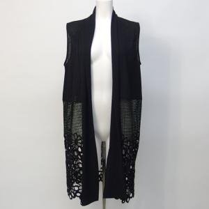 裾レース切替ジレ＊GALLERY VISCONTI