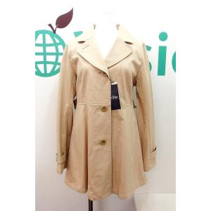 Whim Gazette ウィム ガゼット ノーカラー ムートンコート F ベージュ 