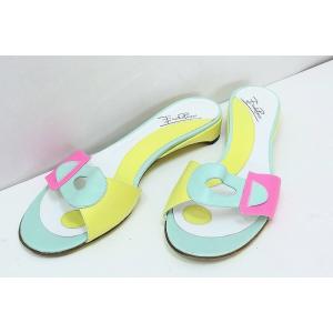 EMILIO PUCCI エミリオ プッチ ウッド サンダル ミュール 38 EMILIO PUCCI エミリオ プッチ ウッド サンダル ミュール 38