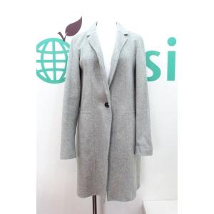 エムフィル M・fil コート ダッフル ロング ウール 38 ベージュ