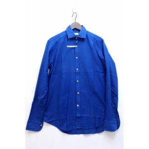 Bagutta バグッタ  インディゴ染め 長袖シャツ BERLINOAT 08068 メンズ  S