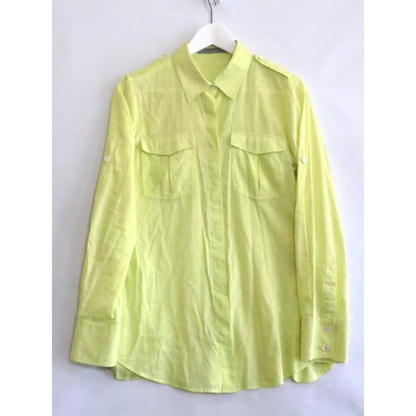 theory luxe セオリーリュクス  MARANDELA LIVING シアーシャツ　ロールア...