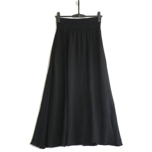 theory セオリー  リブウエスト　ボリュームスカート　シルク　ロング Silk Combo R...