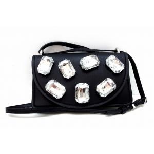 ZARA ザラ  ビジュー ショルダーバッグ 6396/910/040 ブラック